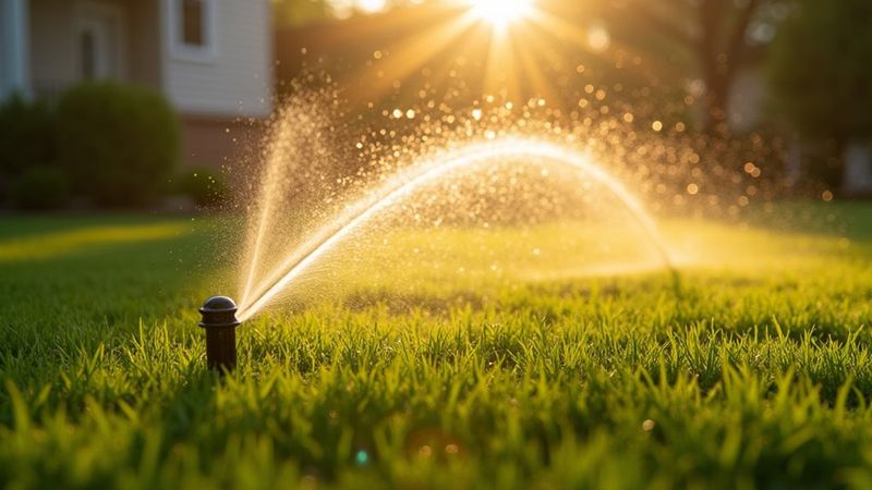 Midday Watering Wastes Resources
