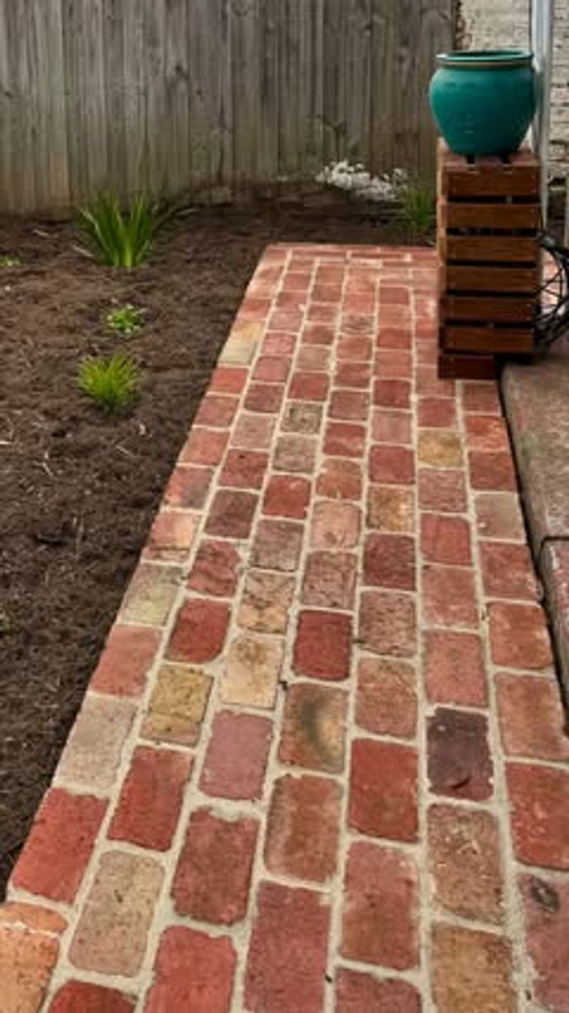 Reclaimed Brick Pathways