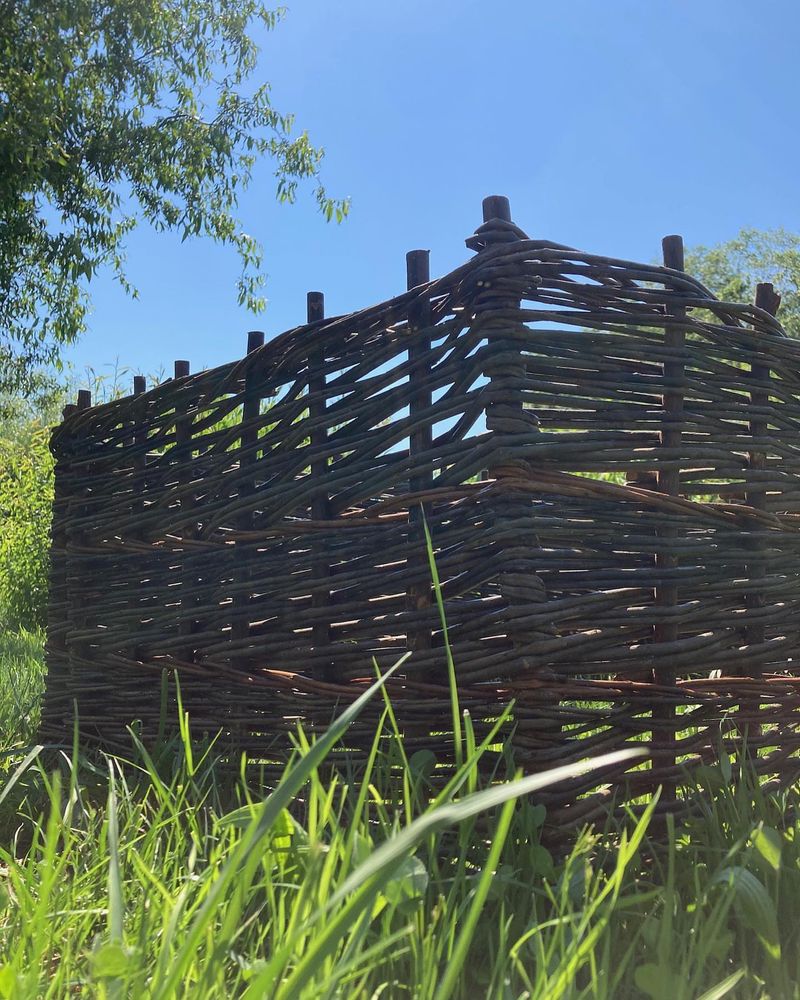 Wattle Woven Fencing