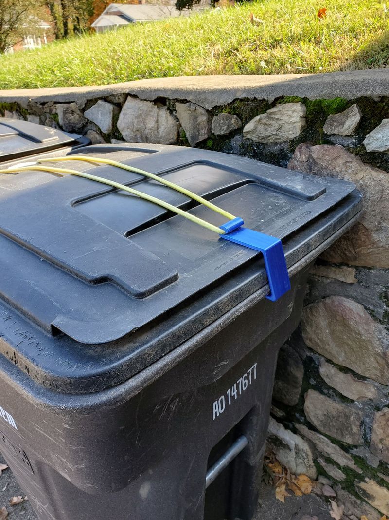 Secure Your Trash Cans