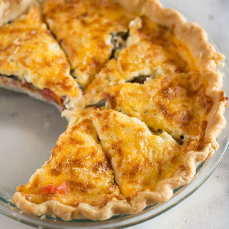 Sweet-Tart Green Tomato Pie