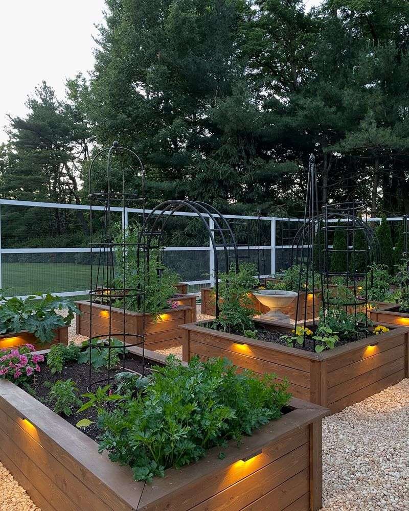 Creating Vegetable Gardens In Visible Areas