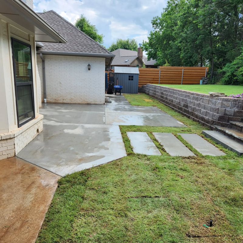 Concrete Patios Without Drainage Systems
