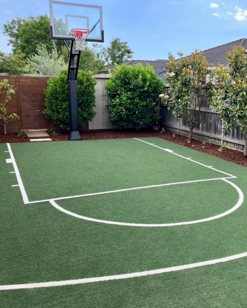 Permanent Basketball Hoops