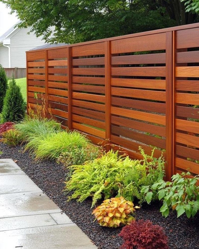 Rustic Cedar Privacy Screen
