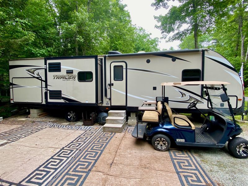 Recreational Vehicles Parked On-Site