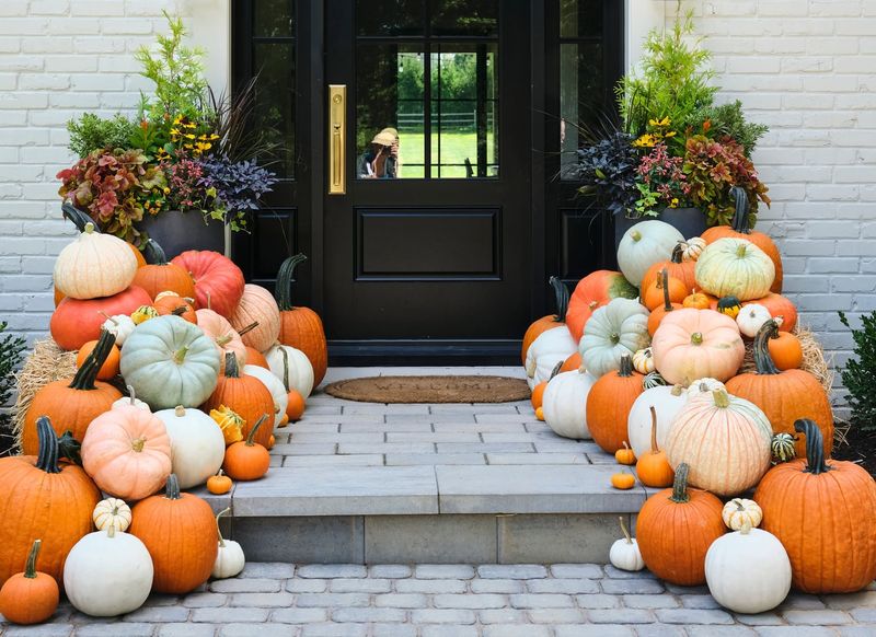 Scatter Decorative Pumpkins