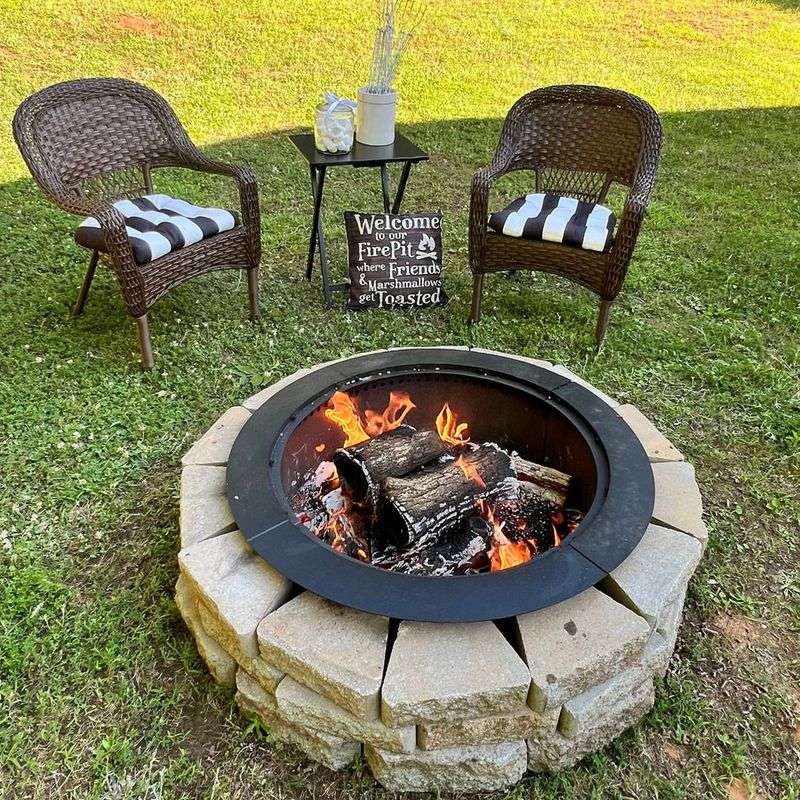 Outdoor Wood-Burning Fire Pits