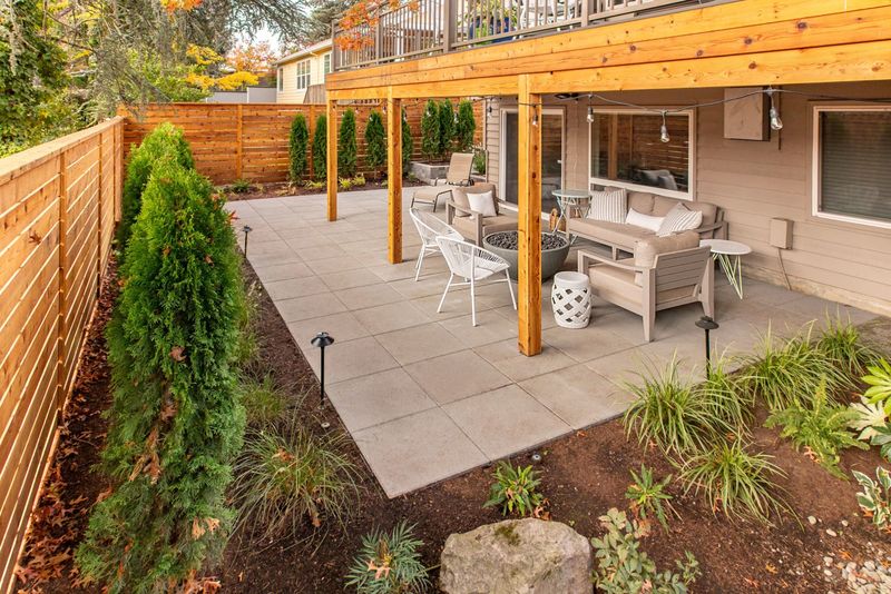 Hardscaping Elements Reduce Planted Areas