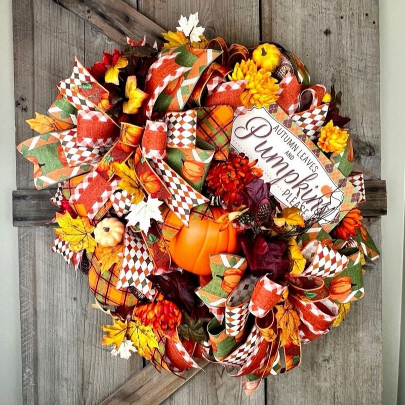 Candy Corn Themed Decor
