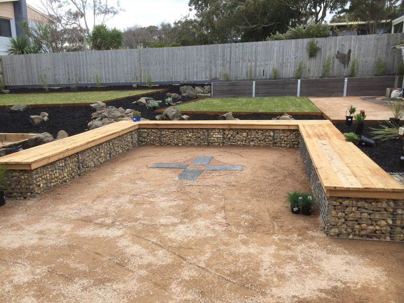 Gabion Wall Features