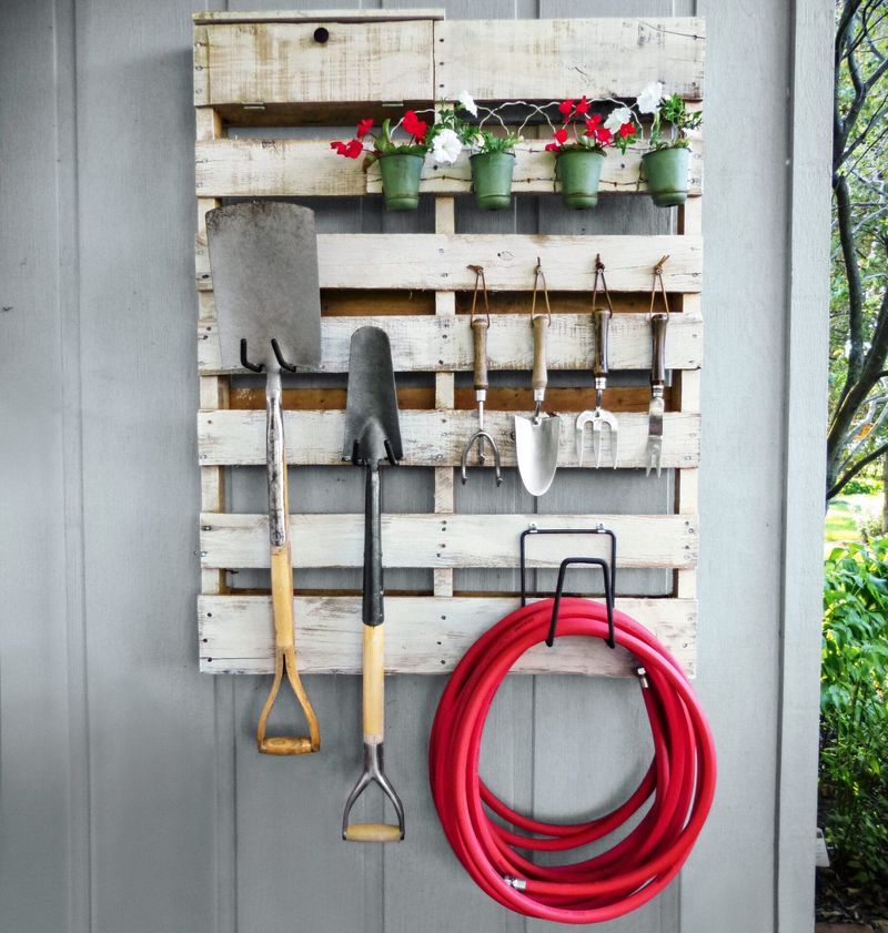 Collect And Store Garden Tools Properly