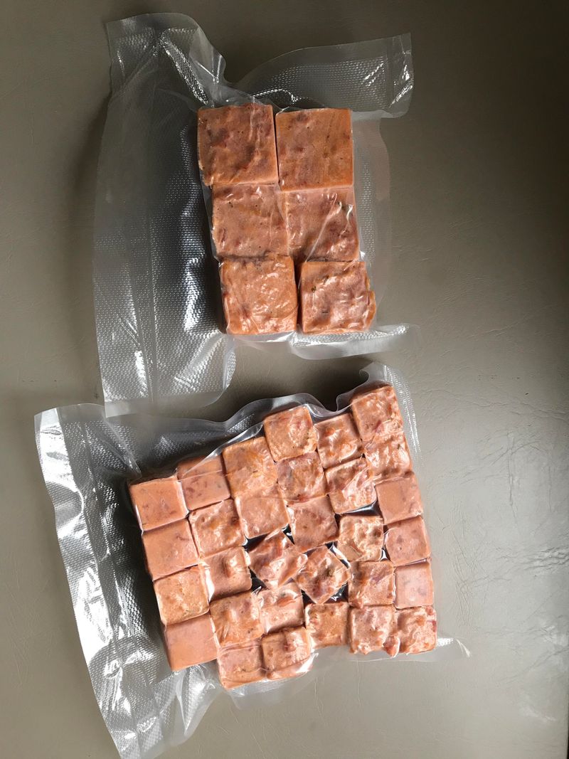 Frozen Tomato Paste Cubes