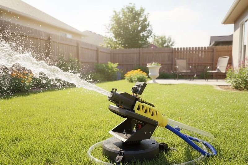 Install Motion-Activated Sprinklers