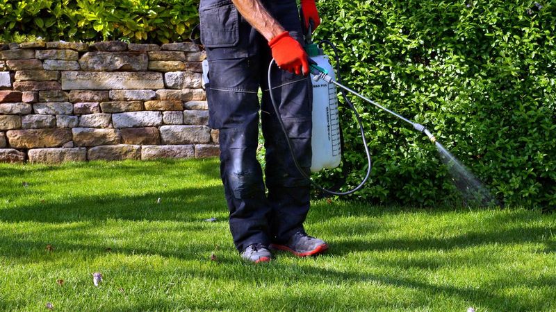 Chemical-Heavy Lawn Treatments