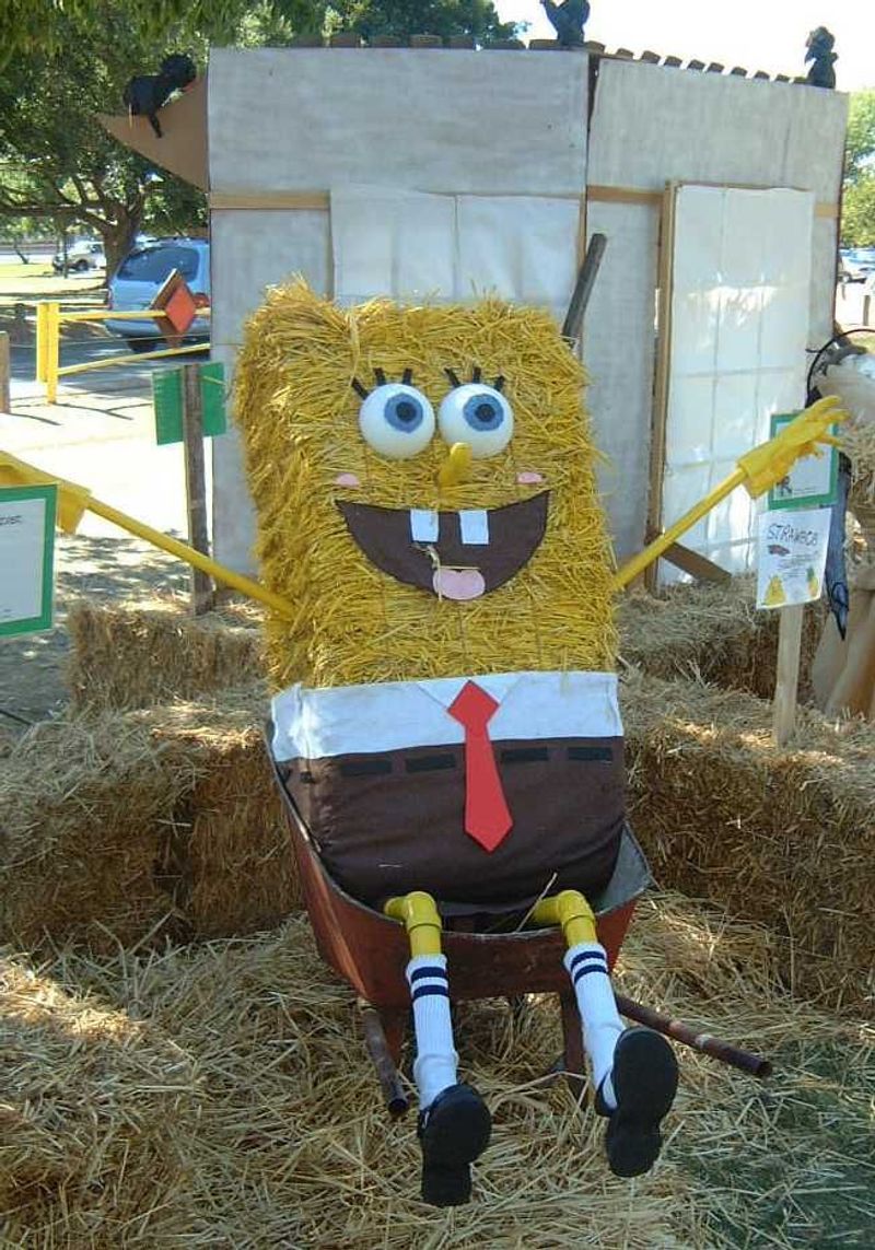Hollywood Hay Bale Characters