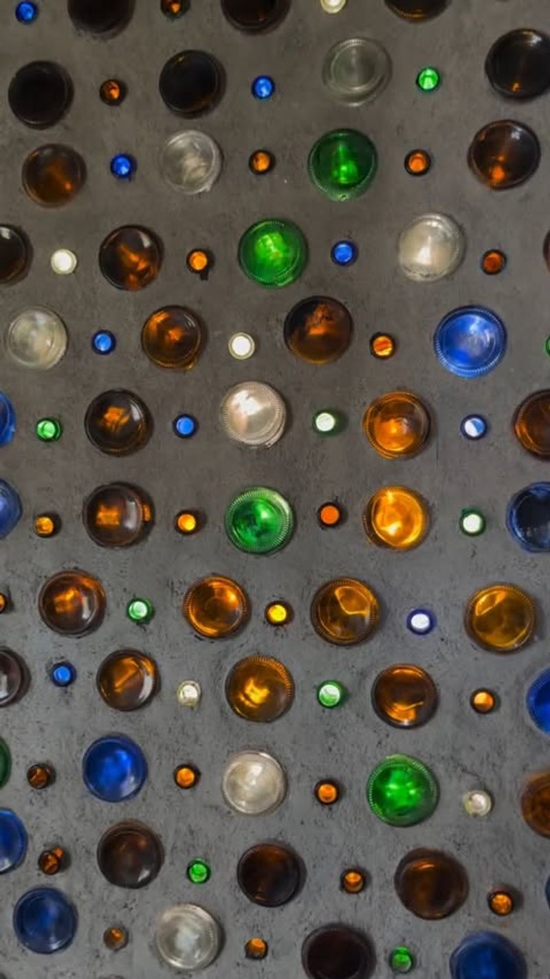 Mosaic Bottle Walls