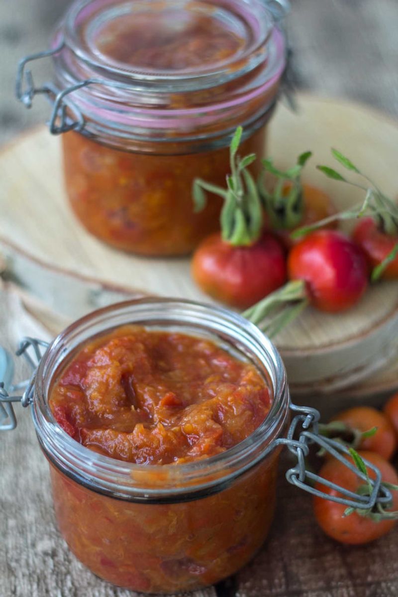 Warming Rose Hip Chutney