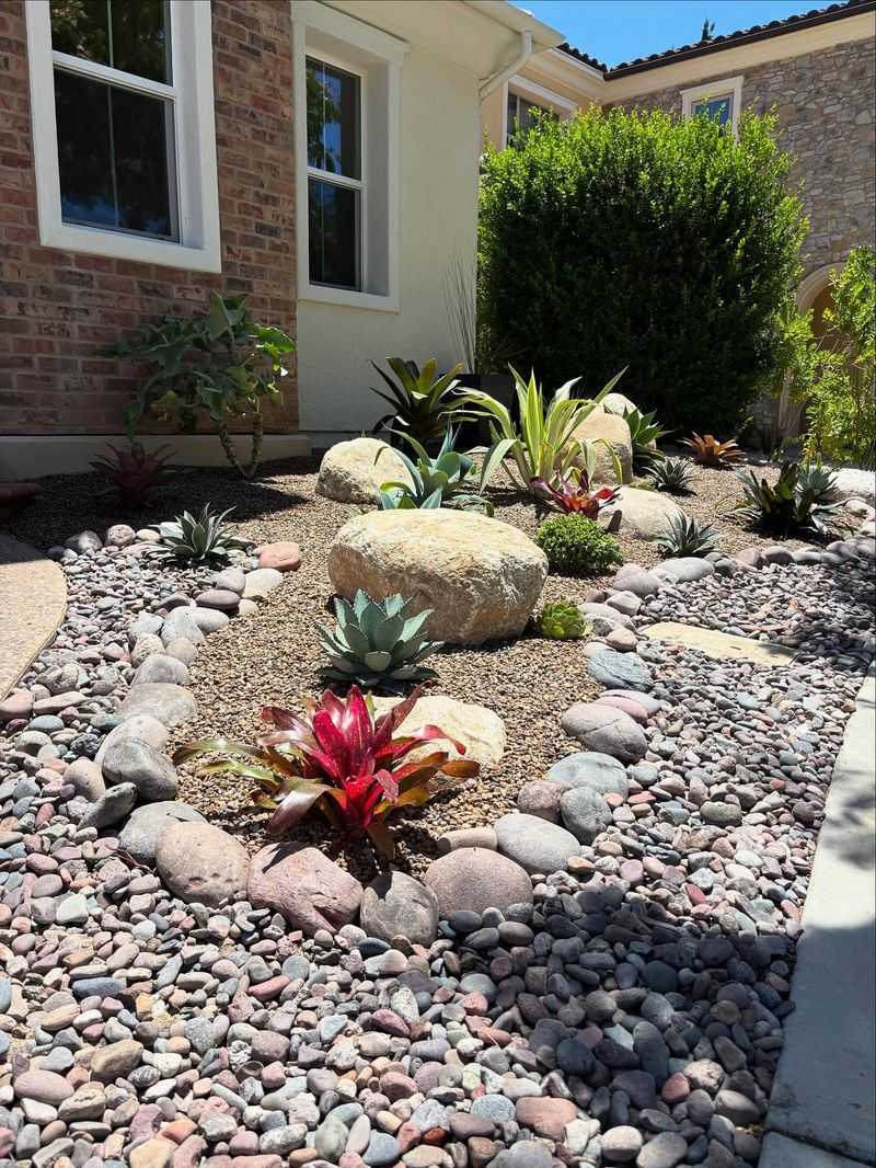Gravel Garden With Succulents
