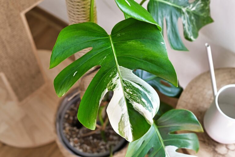 variegated monstera