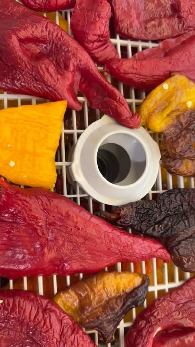 6. Dehydrating Peppers And Fruits