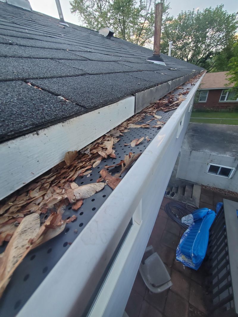 Cleaning Out Gutters and Downspouts