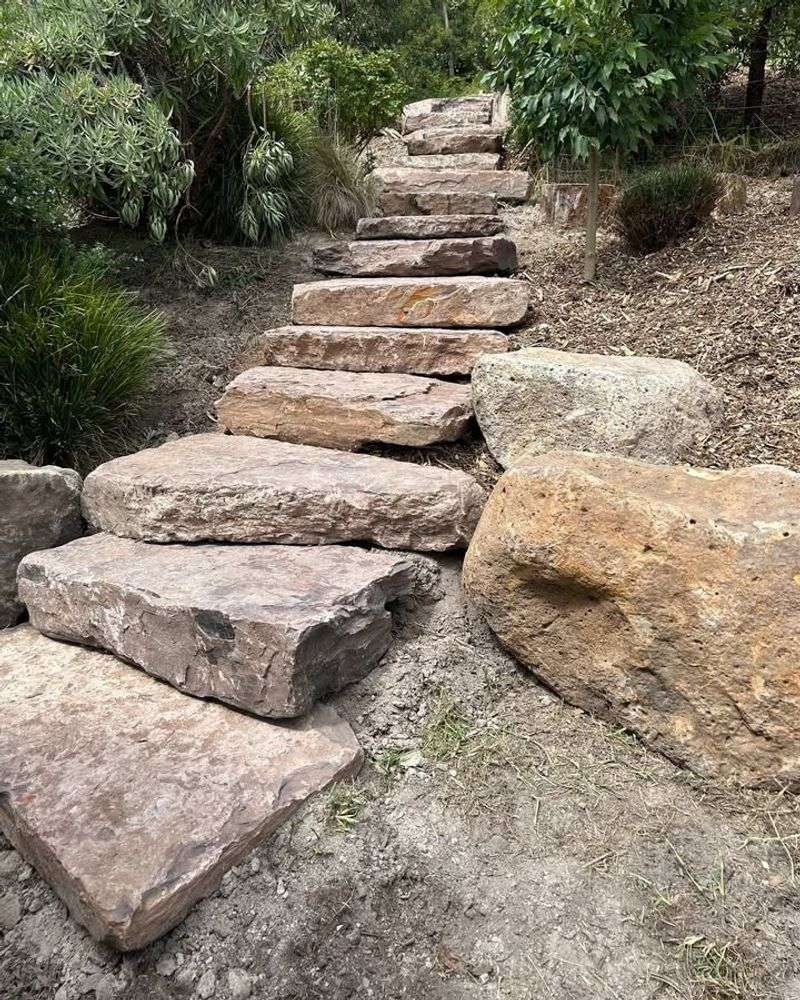 Natural Stone Slab Steps