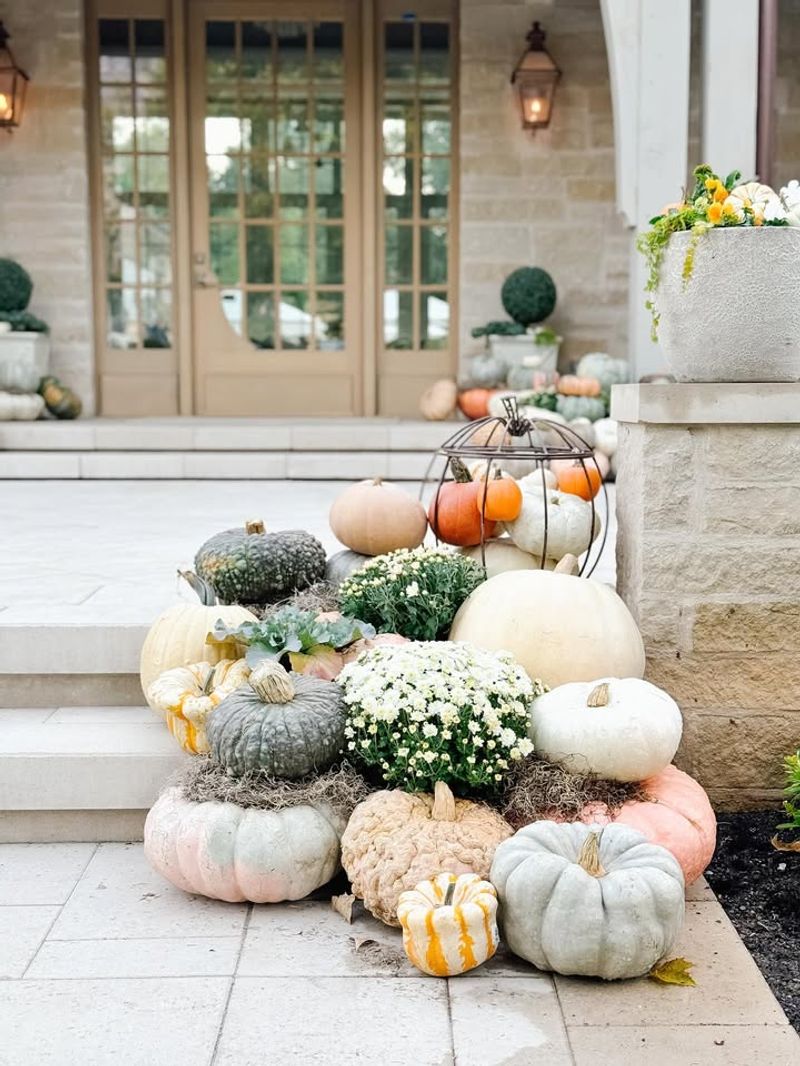 Layer in Pumpkins and Gourds