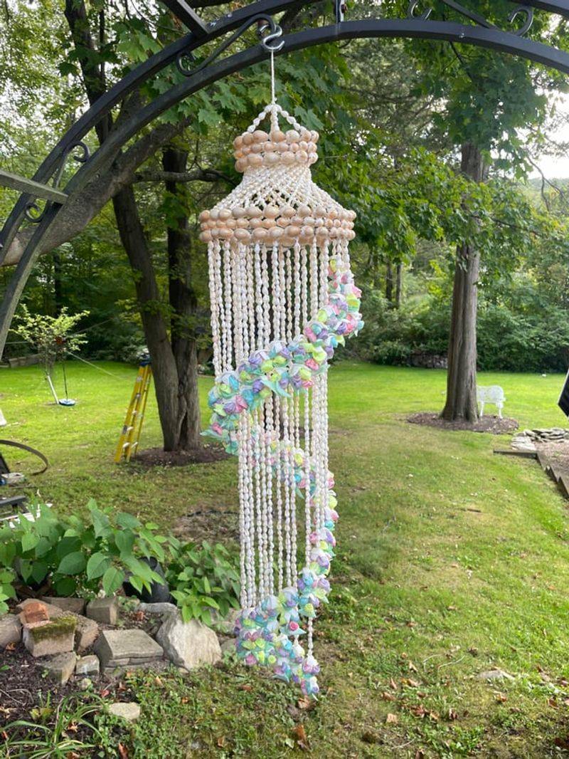 Create Vibrations with Wind Chimes or Pinwheels