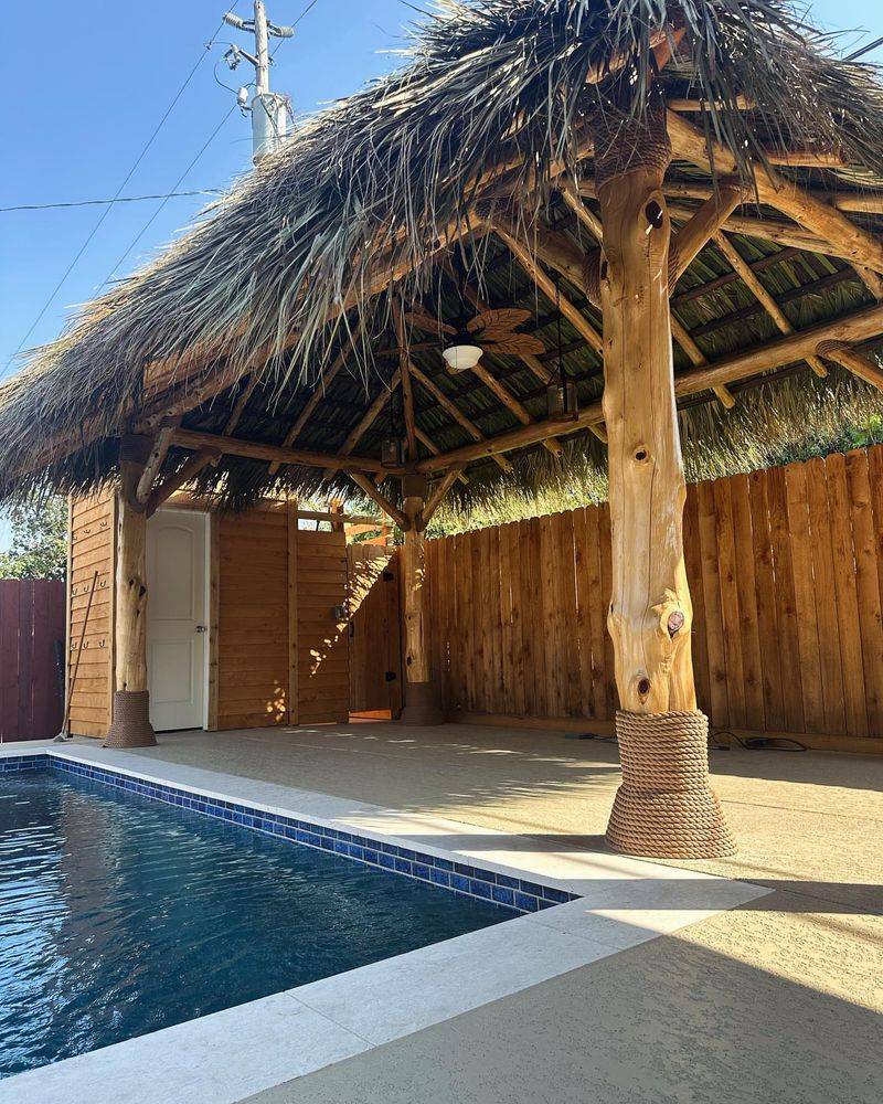 Thatched Palapa Roof