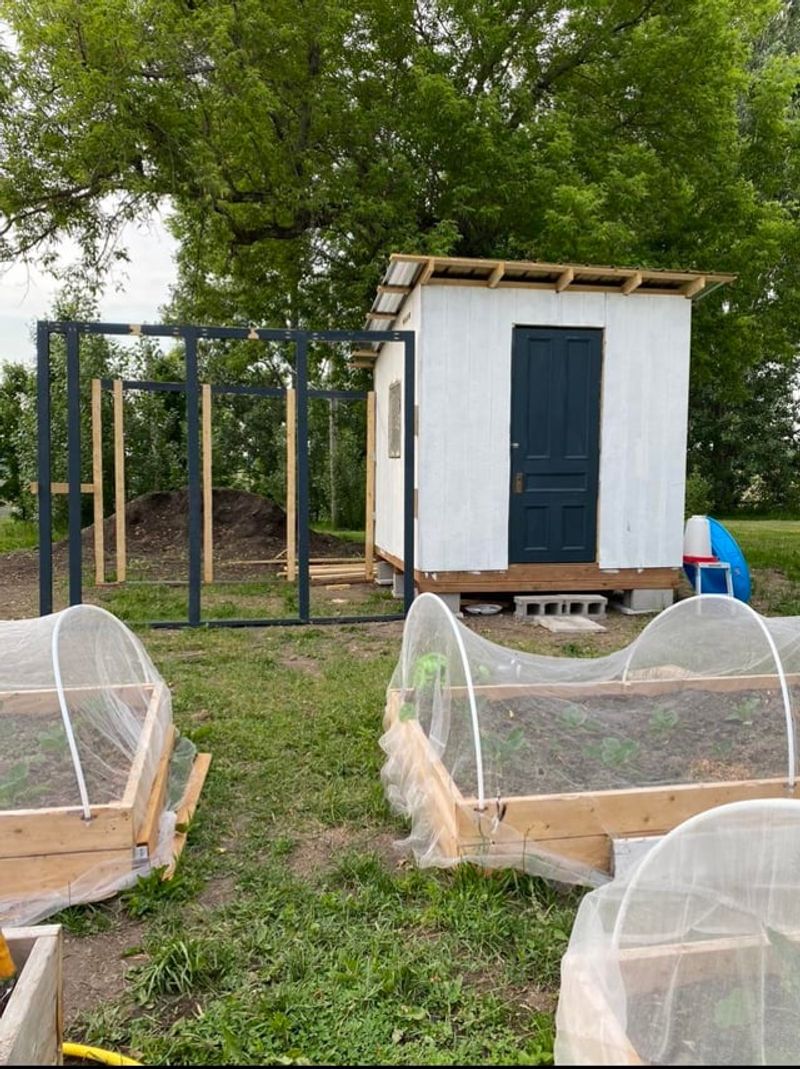Wheelbarrow-Style Coop