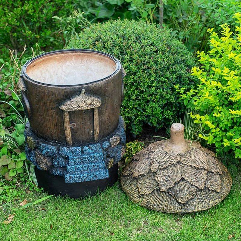 Decorative Planter-Style Composters