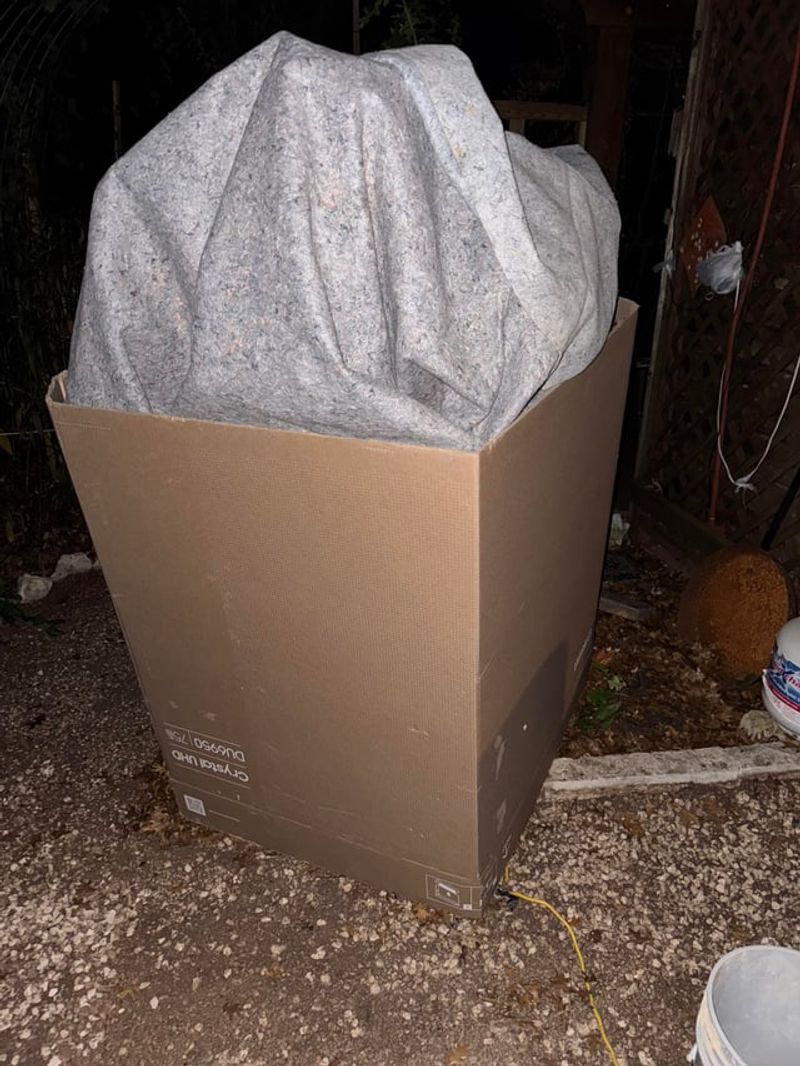 Stack Cardboard Boxes as Shelters