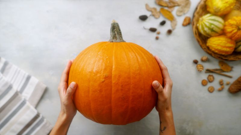 Store Uncarved Pumpkins In Cool Temperatures