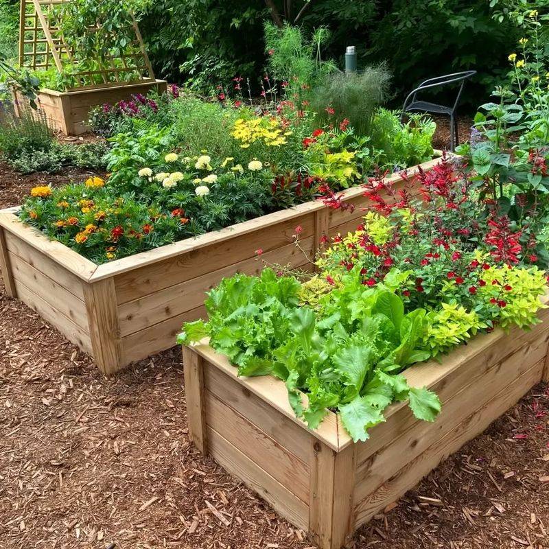 Cedar Wood Raised Beds