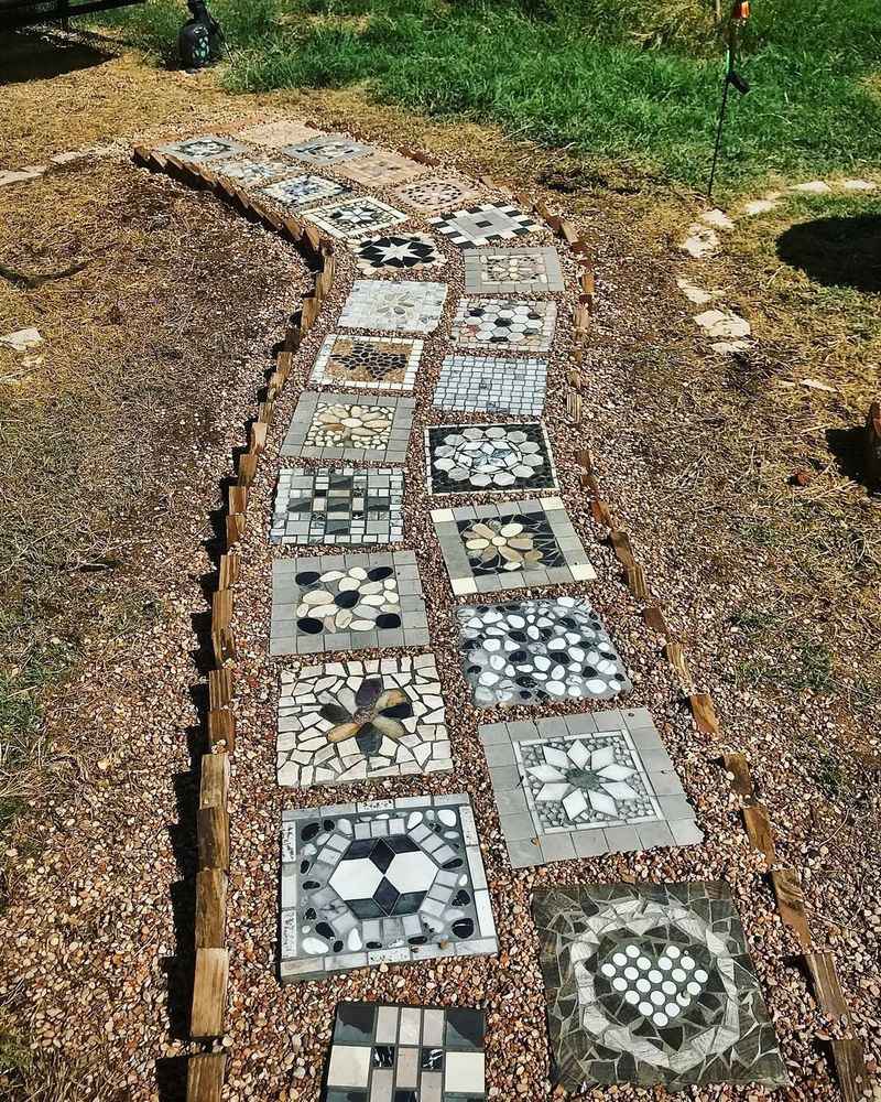 Pebble Mosaic Artistry