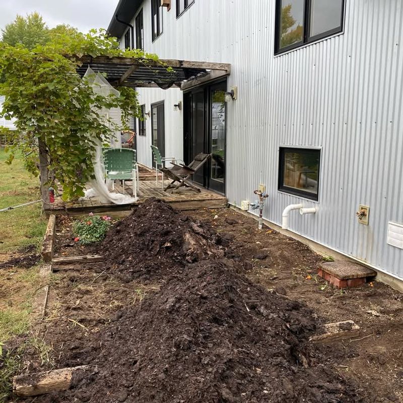Apply Mulch Deeply Before Departure