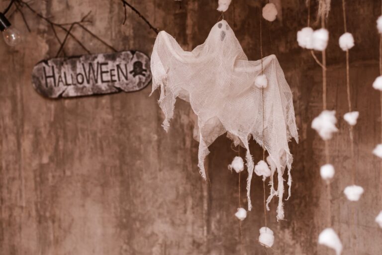 spooky halloween sign