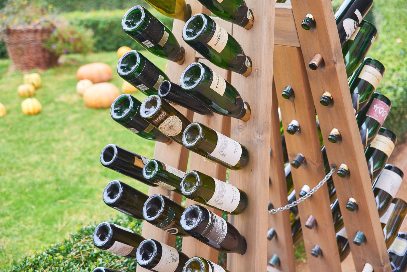 How To Turn A California Wine Rack Into A Plant Display