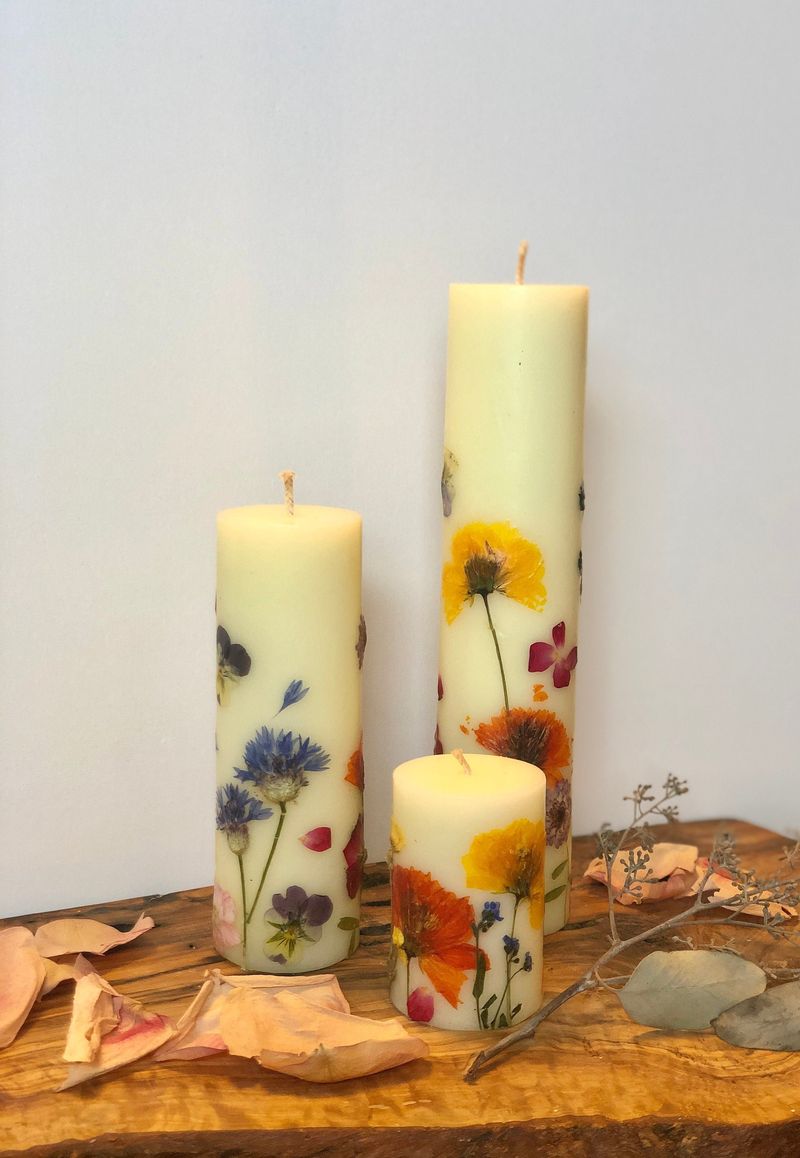 Beeswax Embedding For Rustic Candles