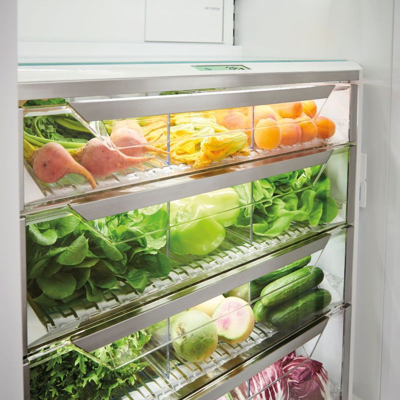 Store In The Crisper Drawer At The Right Temperature