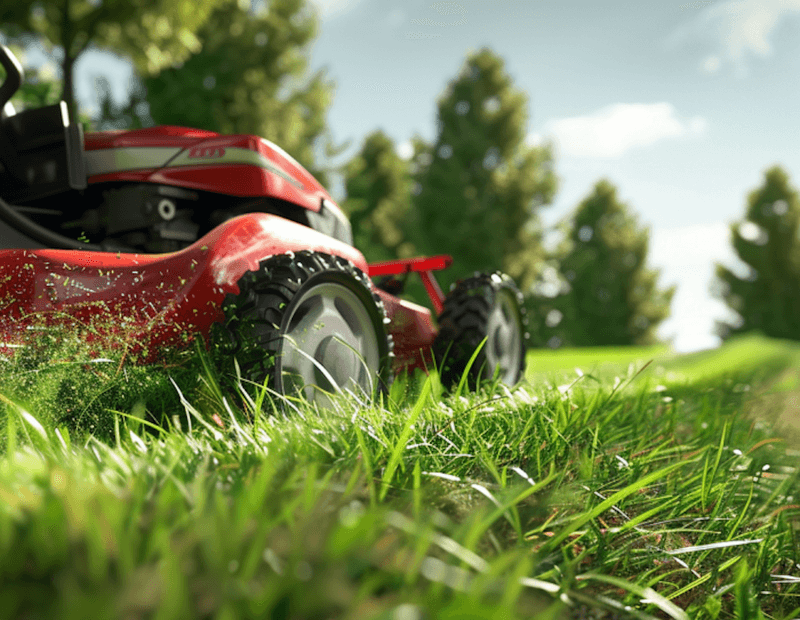 Mowing Eliminates Hiding Places