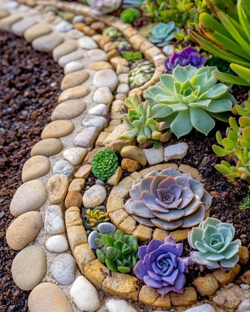 Single-File Succulent Ribbons