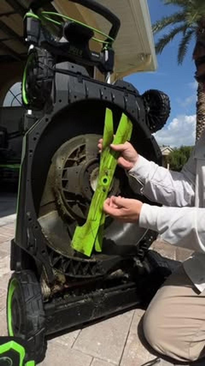Sharpen Your Mower Blades