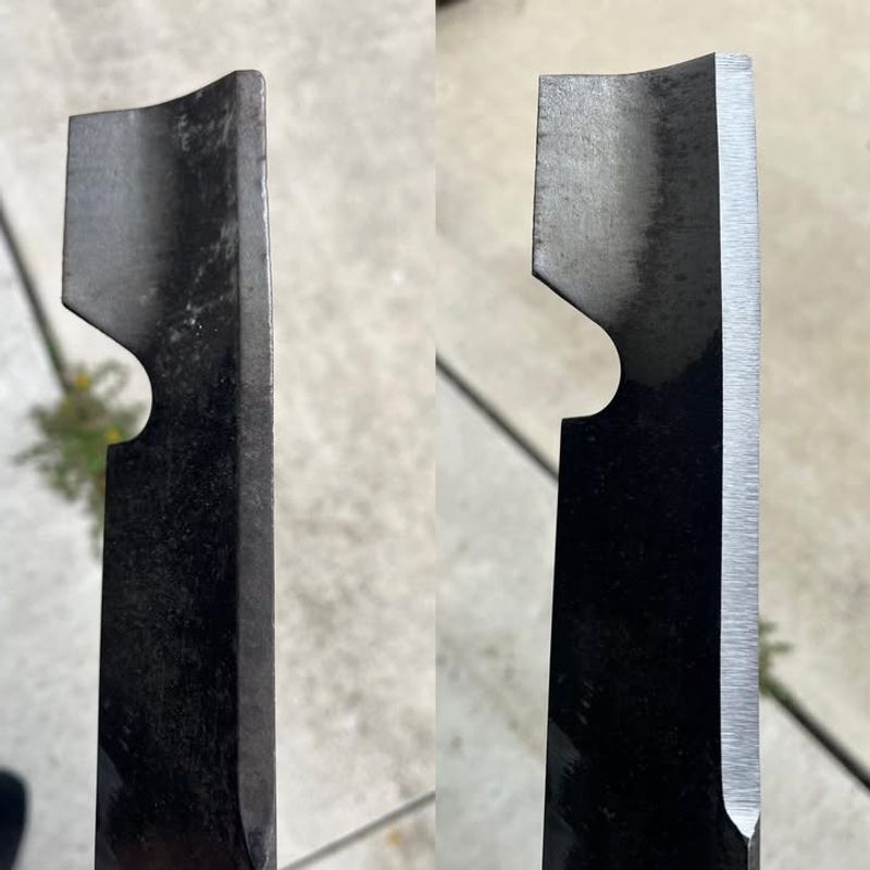 Sharpen Your Mower Blade Before Final Cuts