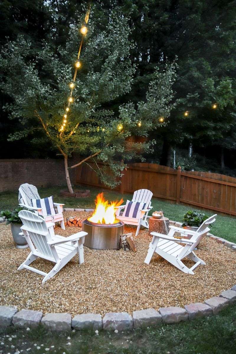 DIY Fire Pit Area