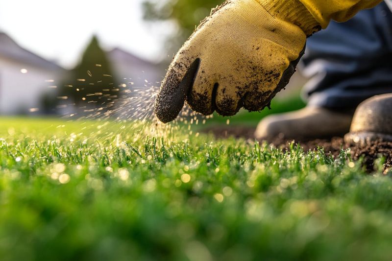 Using Summer Lawn Care Products