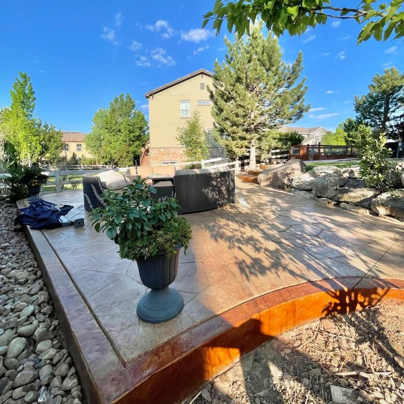 Large Concrete Patios