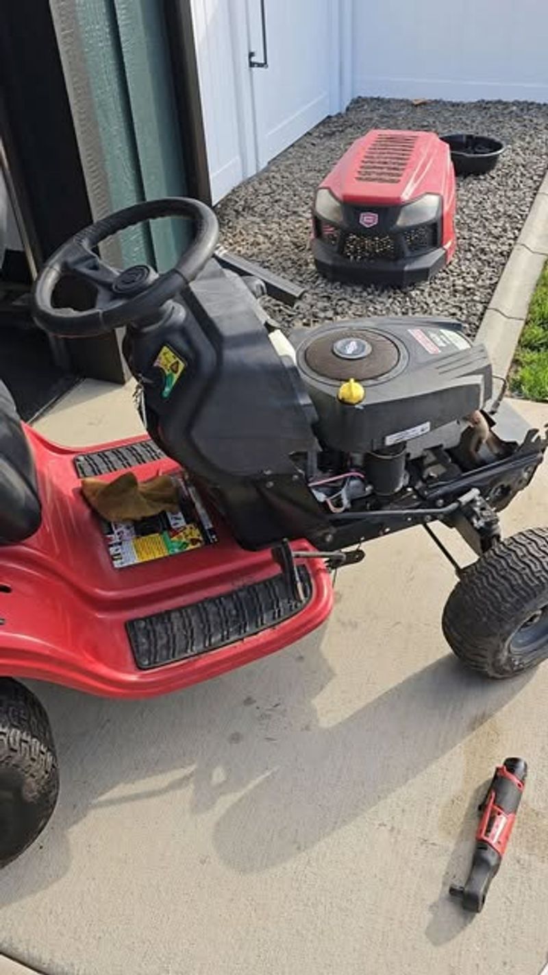 Forgetting Mower Maintenance