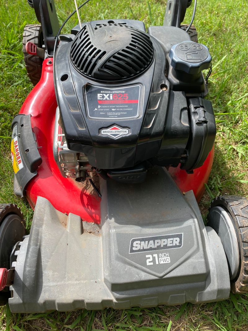 Forgetting to Clean and Store Lawn Equipment Properly
